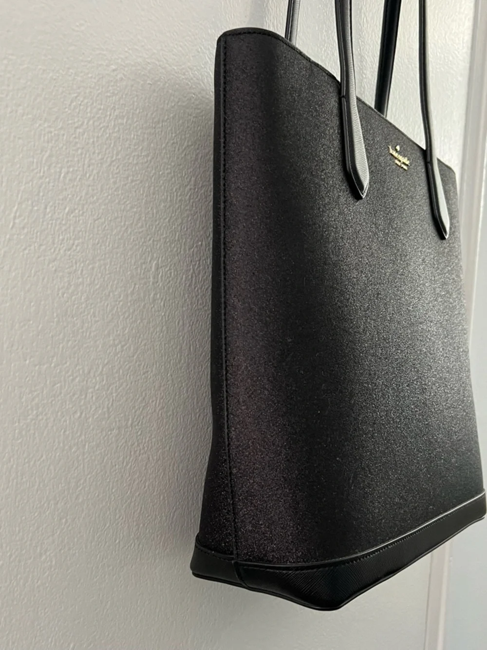 kate spade Black Sparkle Tote - Picture 6 of 8